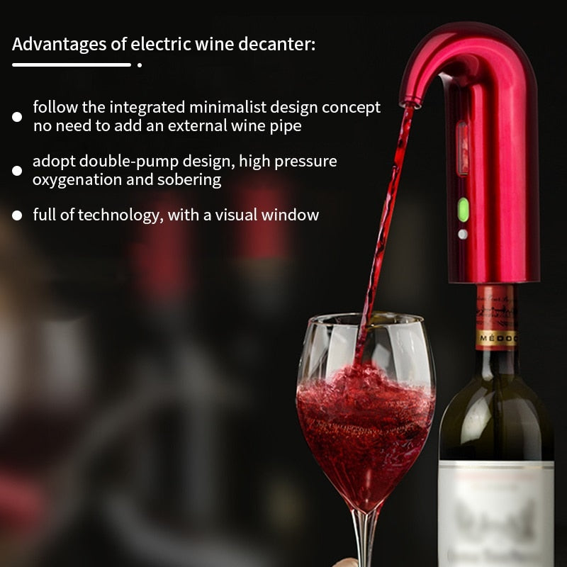 Bellissimo Fiore™ Wine Pump