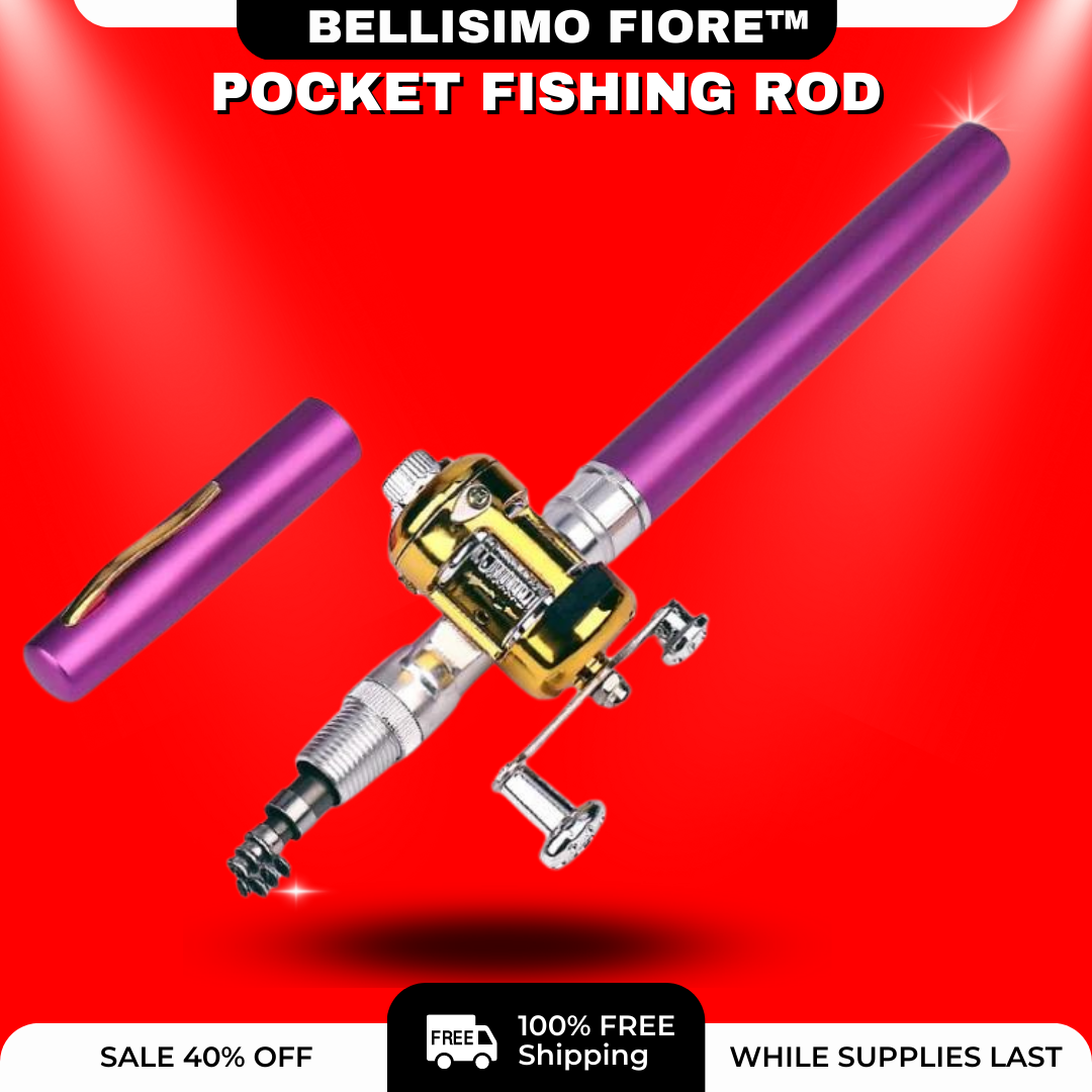 Bellissimo Flore™ Pocket Fishing Rod