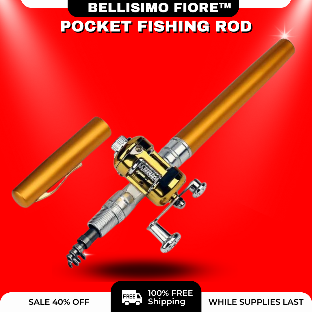 Bellissimo Flore™ Pocket Fishing Rod