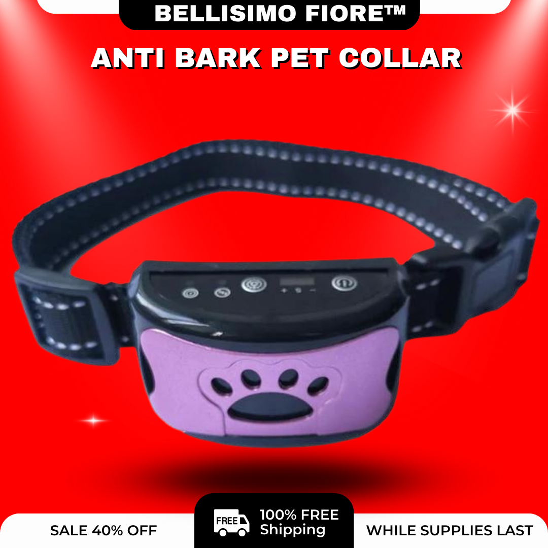 Bellissimo Fiore™ ️️️Anti Bark Pet Collar