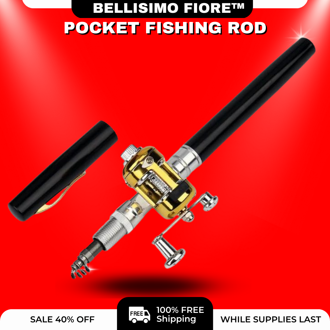 Bellissimo Flore™ Pocket Fishing Rod