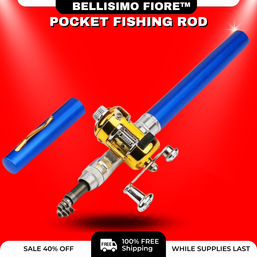Bellissimo Flore™ Pocket Fishing Rod