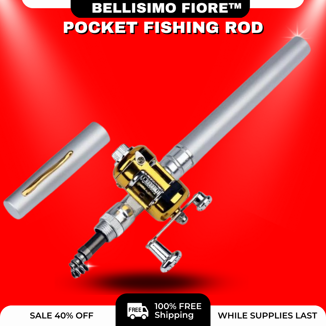 Bellissimo Flore™ Pocket Fishing Rod