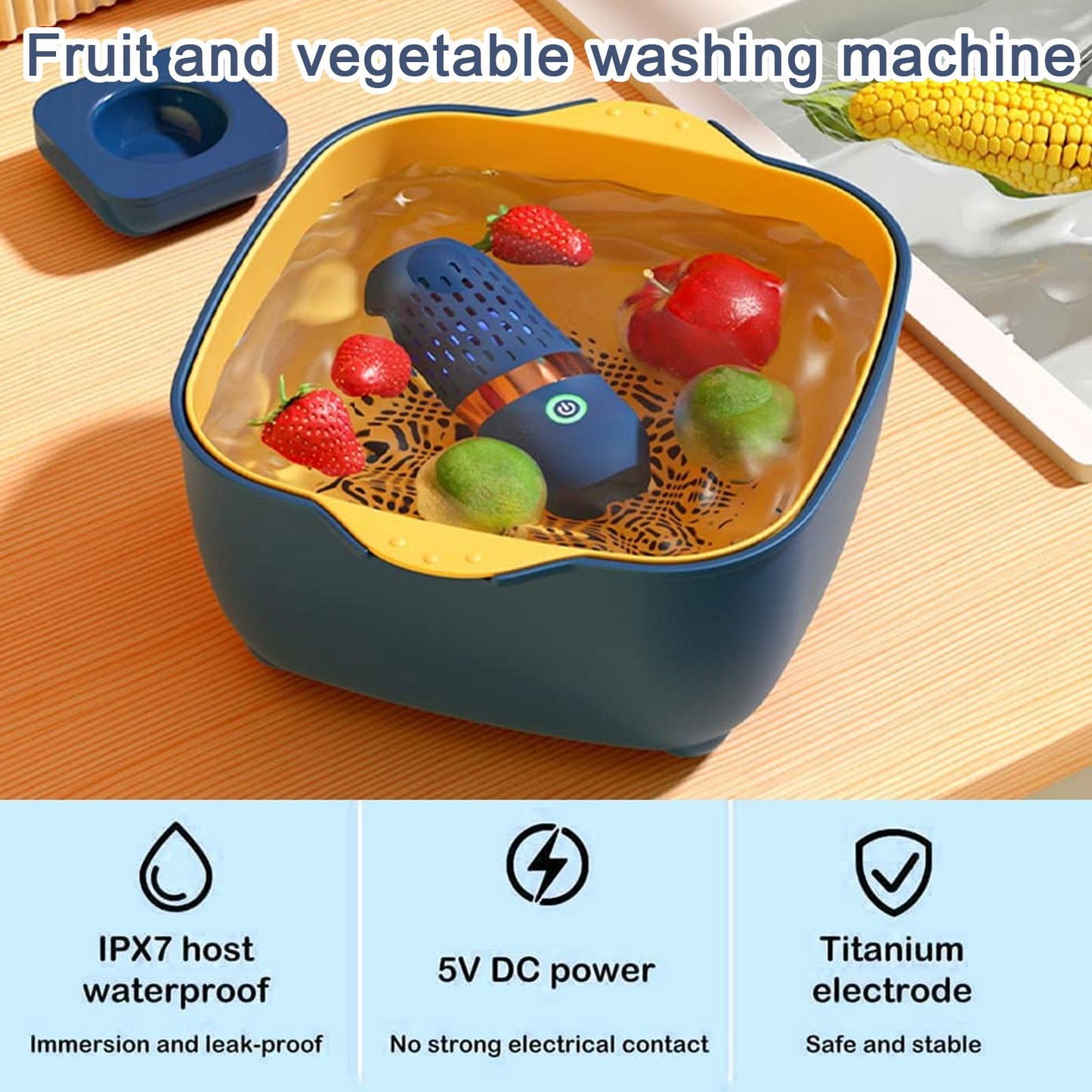 Bellissimo Fiore️️™ Wireless Fruit Vegetable Cleaner Capsule