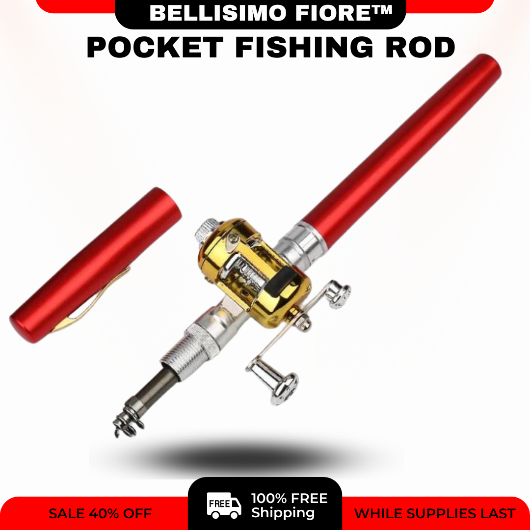 Bellissimo Flore™ Pocket Fishing Rod – Bellissimo Fiore