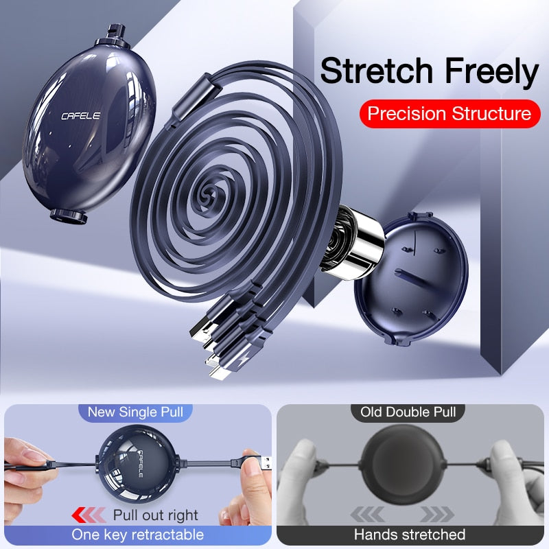 Bellissimo Flore™ 3-Way Phone Charger