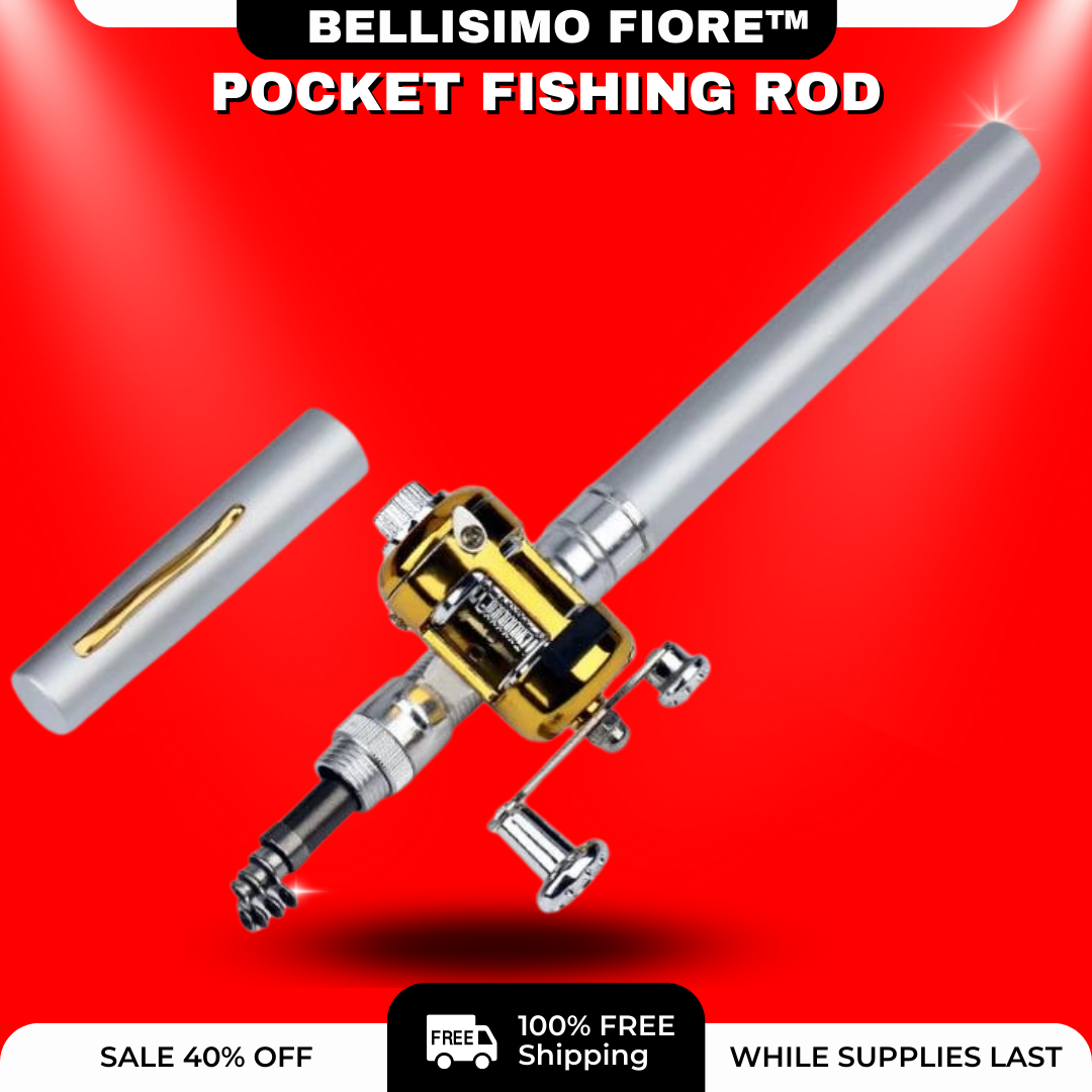 Bellissimo Flore™ Pocket Fishing Rod – Bellissimo Fiore