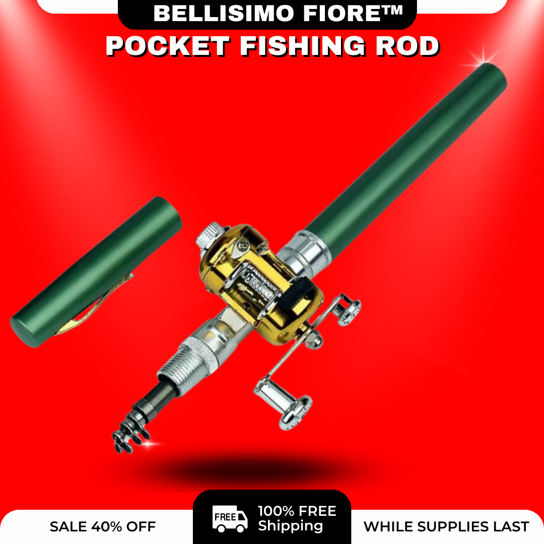 Bellissimo Flore™ Pocket Fishing Rod